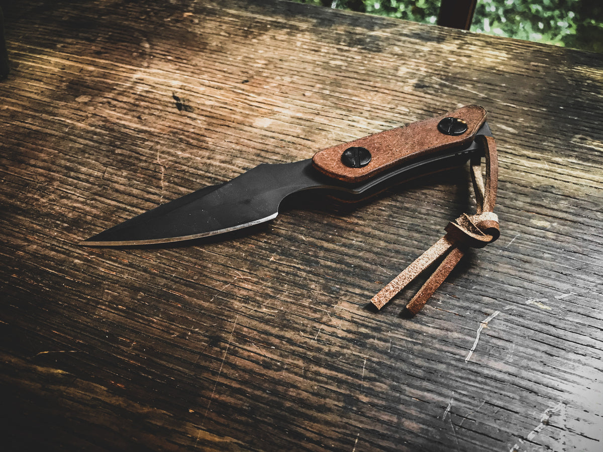 Spartan Blades Enyo Leather Scales – Oak City Leather Supply