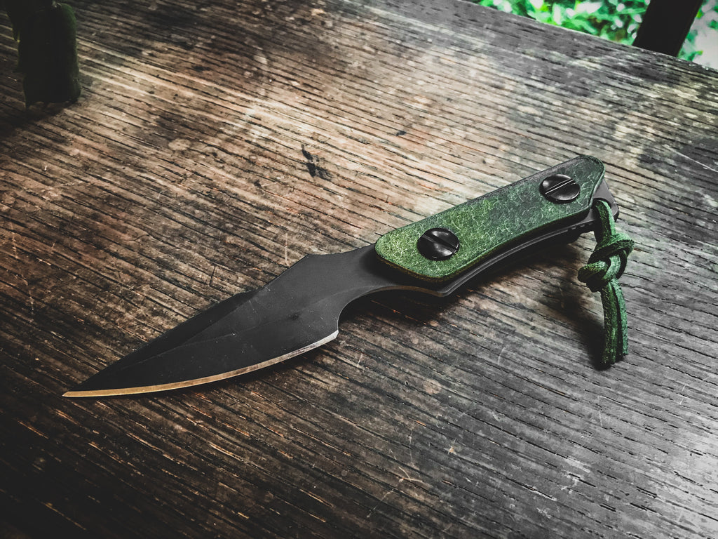 Spartan Blades Enyo Leather Scales